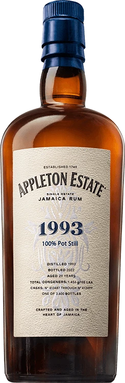 Appleton : 29 Year Hearts Collection Limited Edition 1993 Flasche Im Etui (70cl)