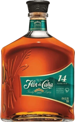 Flor De Caña : 14 Year Old Single Estate Flasche Im Etui (70cl)