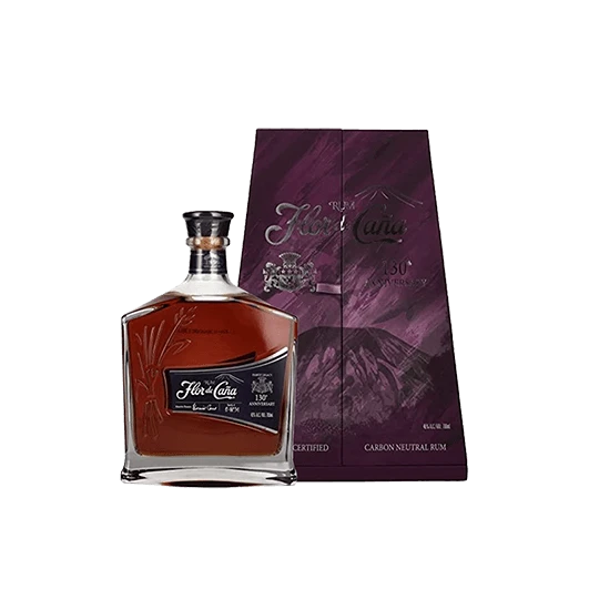 Flor De Caña : 130th Anniversary Flasche In Der Kassette (70cl) 3 Flor De Caña : 130th Anniversary Flasche In Der Kassette (70cl)