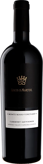 Louis M. Martini : Monte Rosso Vineyard Cabernet Sauvignon 2018 Ein Karton Mit 6 Flaschen (75cl)